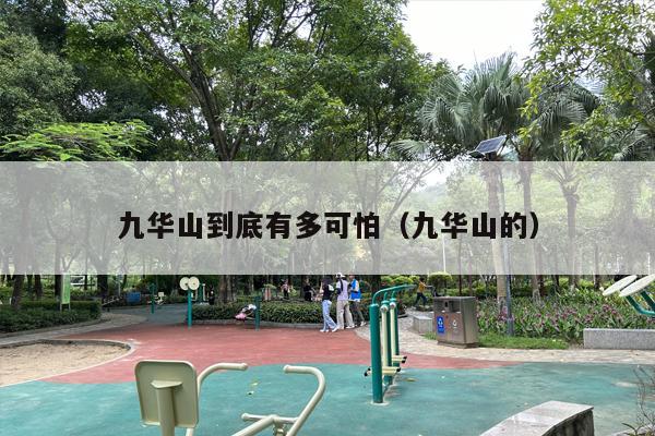 九华山到底有多可怕（九华山的）
