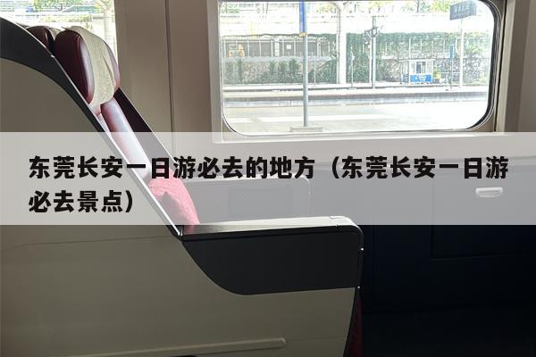 东莞长安一日游必去的地方（东莞长安一日游必去景点）