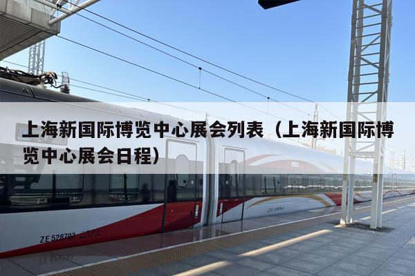 上海新国际博览中心展会列表（上海新国际博览中心展会日程）