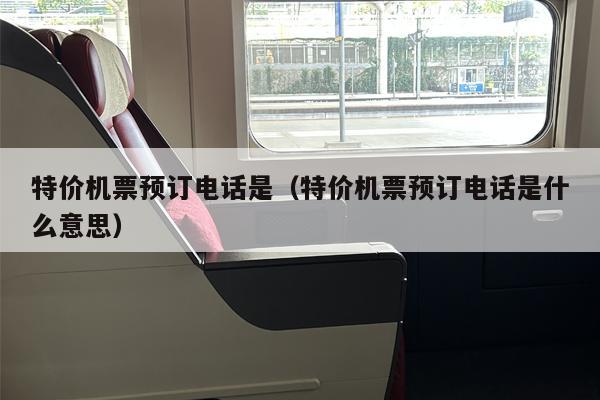特价机票预订电话是（特价机票预订电话是什么意思）