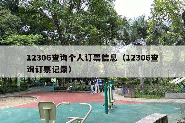 12306查询个人订票信息（12306查询订票记录）