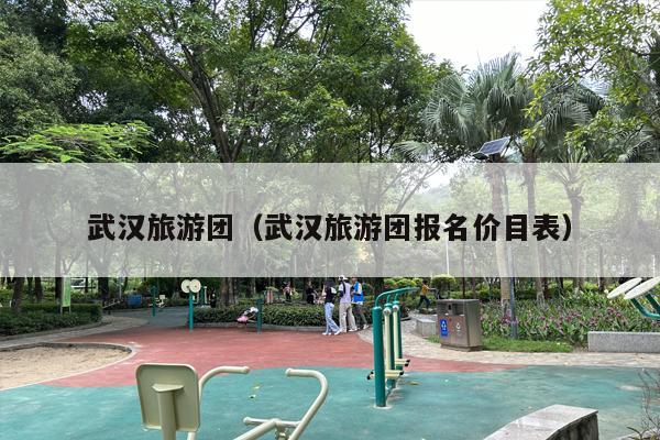 武汉旅游团（武汉旅游团报名价目表）