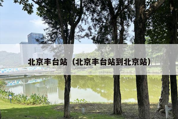 北京丰台站（北京丰台站到北京站）
