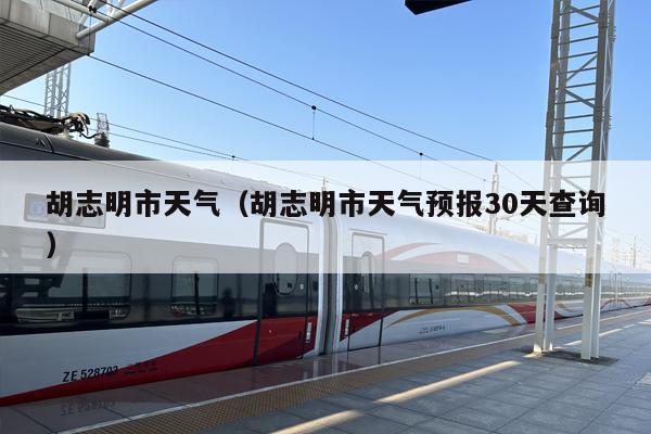 胡志明市天气（胡志明市天气预报30天查询）