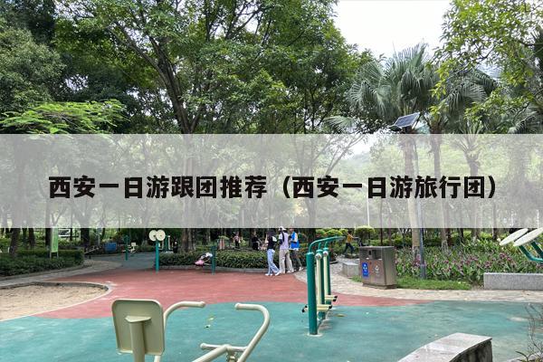 西安一日游跟团推荐（西安一日游旅行团）