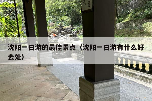 沈阳一日游的最佳景点（沈阳一日游有什么好去处）