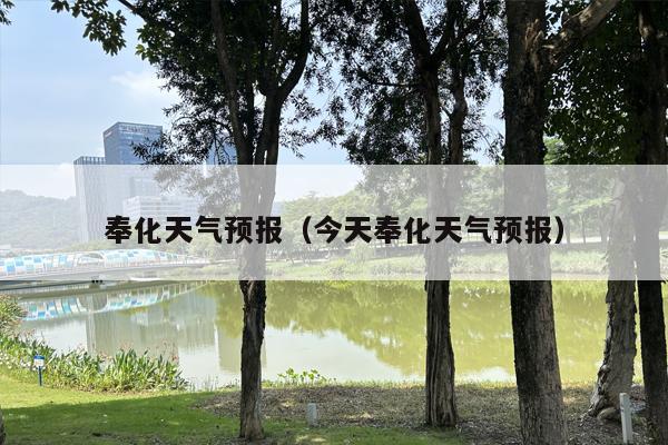 奉化天气预报（今天奉化天气预报）