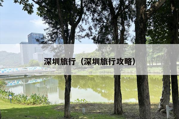 深圳旅行（深圳旅行攻略）