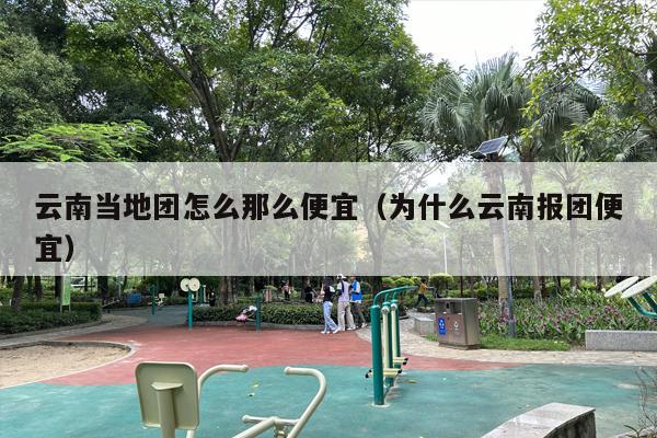 云南当地团怎么那么便宜（为什么云南报团便宜）