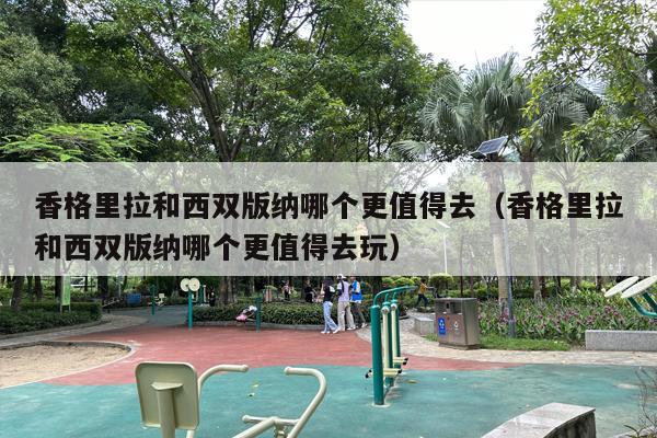 香格里拉和西双版纳哪个更值得去（香格里拉和西双版纳哪个更值得去玩）