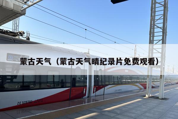 蒙古天气（蒙古天气晴纪录片免费观看）